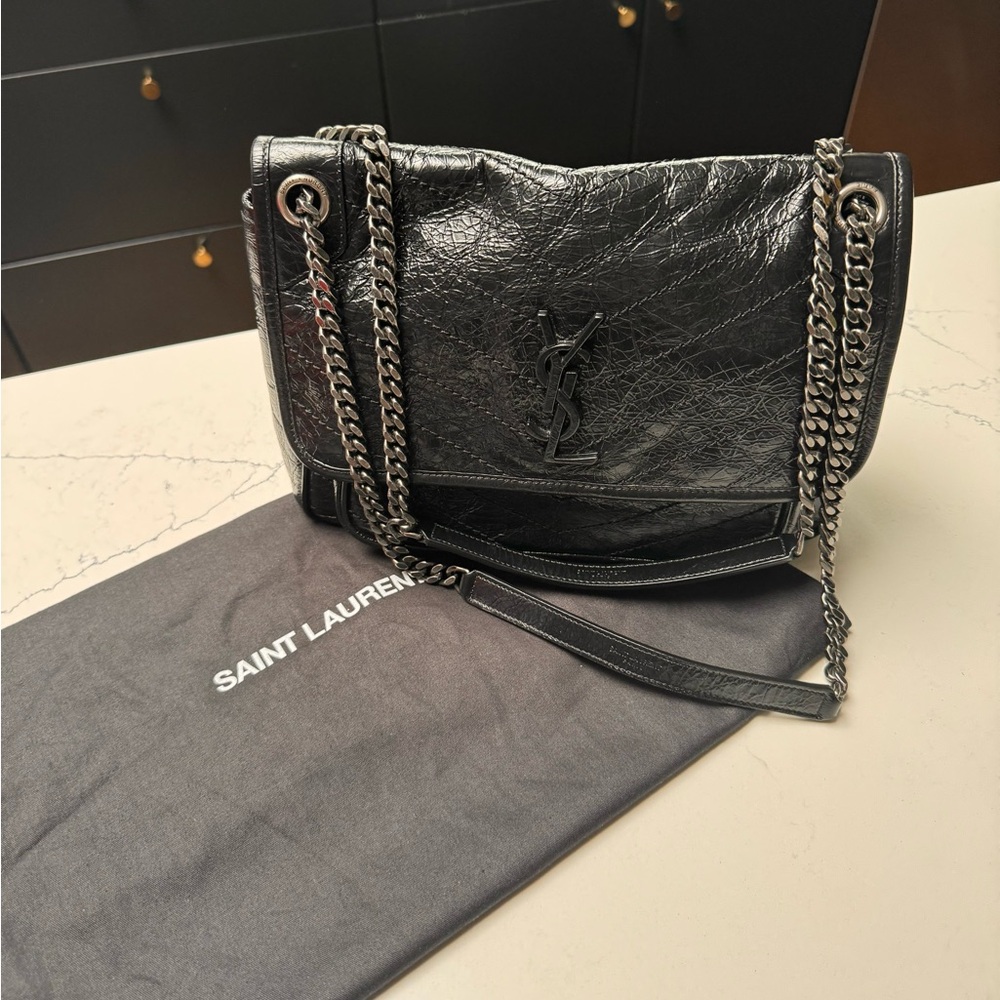 YSL Nikki Medium Bag, dust bag and paperwork
